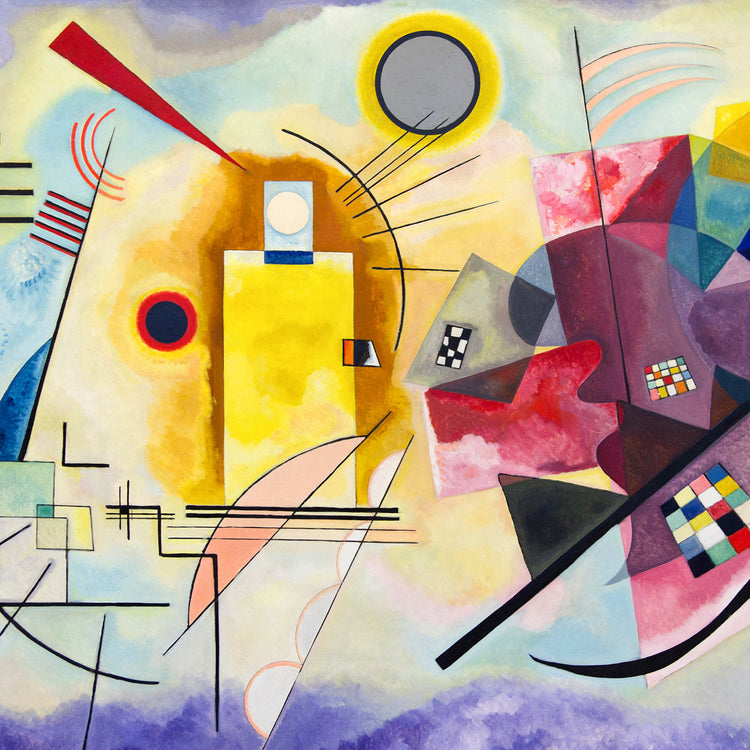 Wassilly kandinsky artwork in the evanescent visions collection