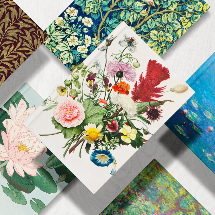 Evanescent Visions stack of fine art hardcover and spiral notebooks