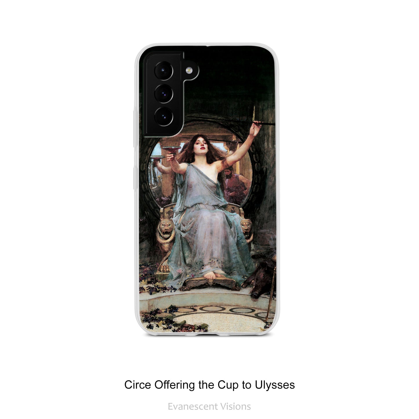Magik and Sorcery Art Phone Case for Samsung Phones, John William Waterhouse Paintings