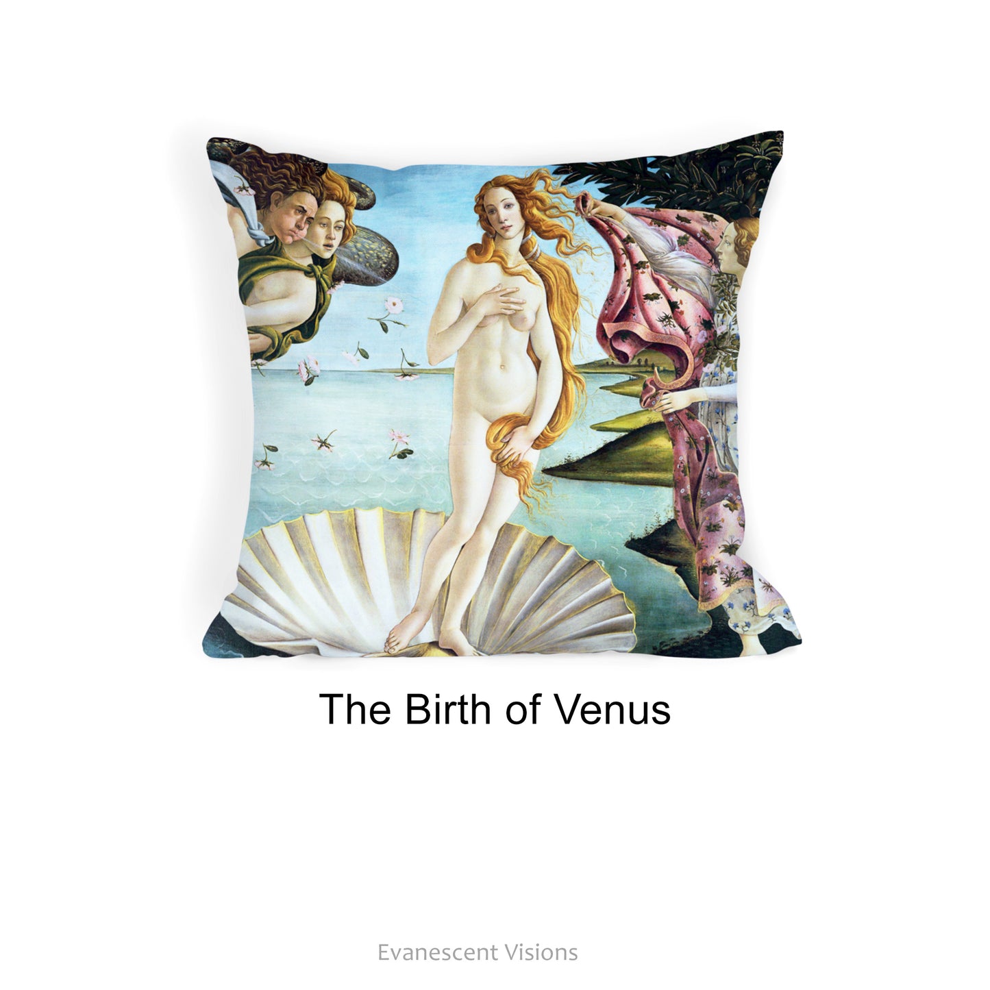 Botticelli Birth of Venus Decorative Art Cushion
