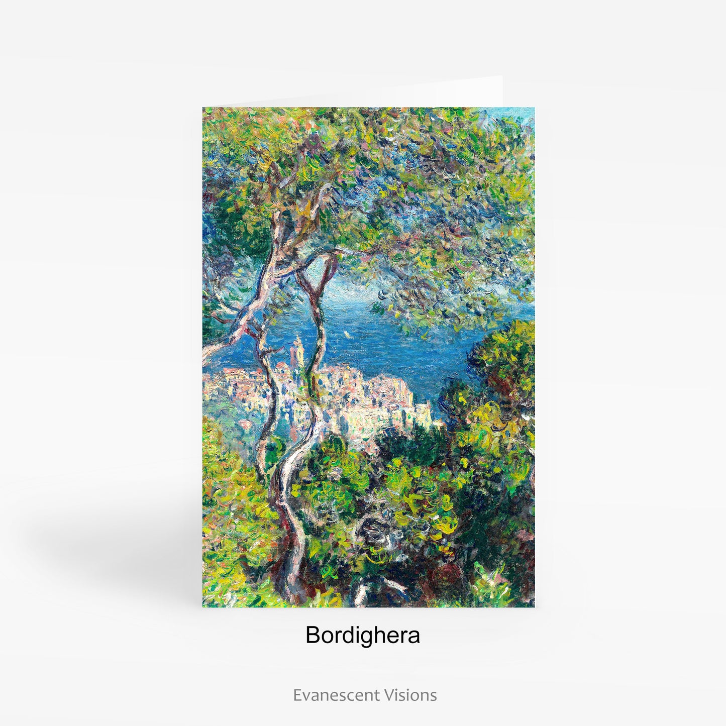 Monet Landscapes, Gardens and Flowers Art Cards, Personalised or Blank
