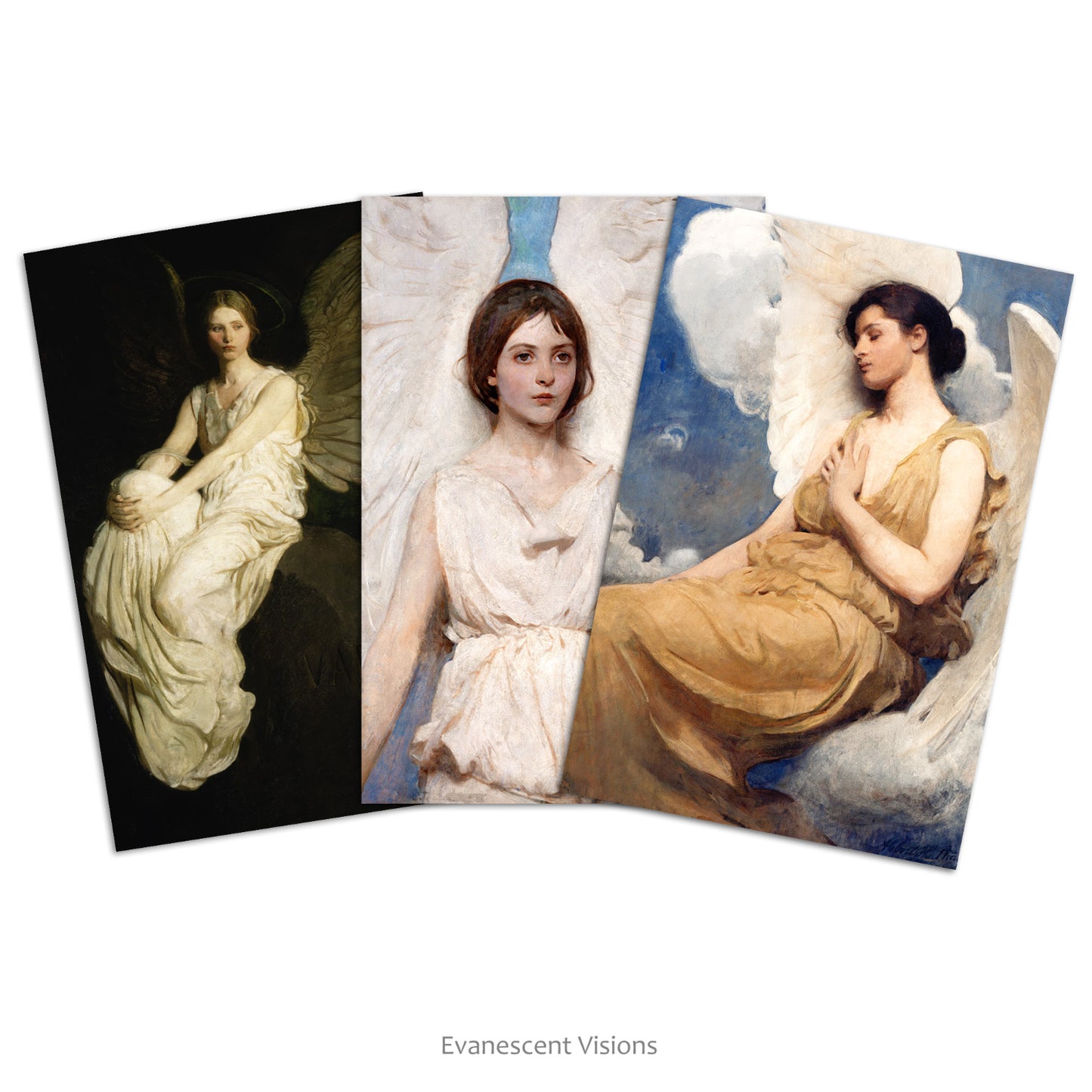Abbott Handerson Thayer Angel Painting Art Cards with envelopes