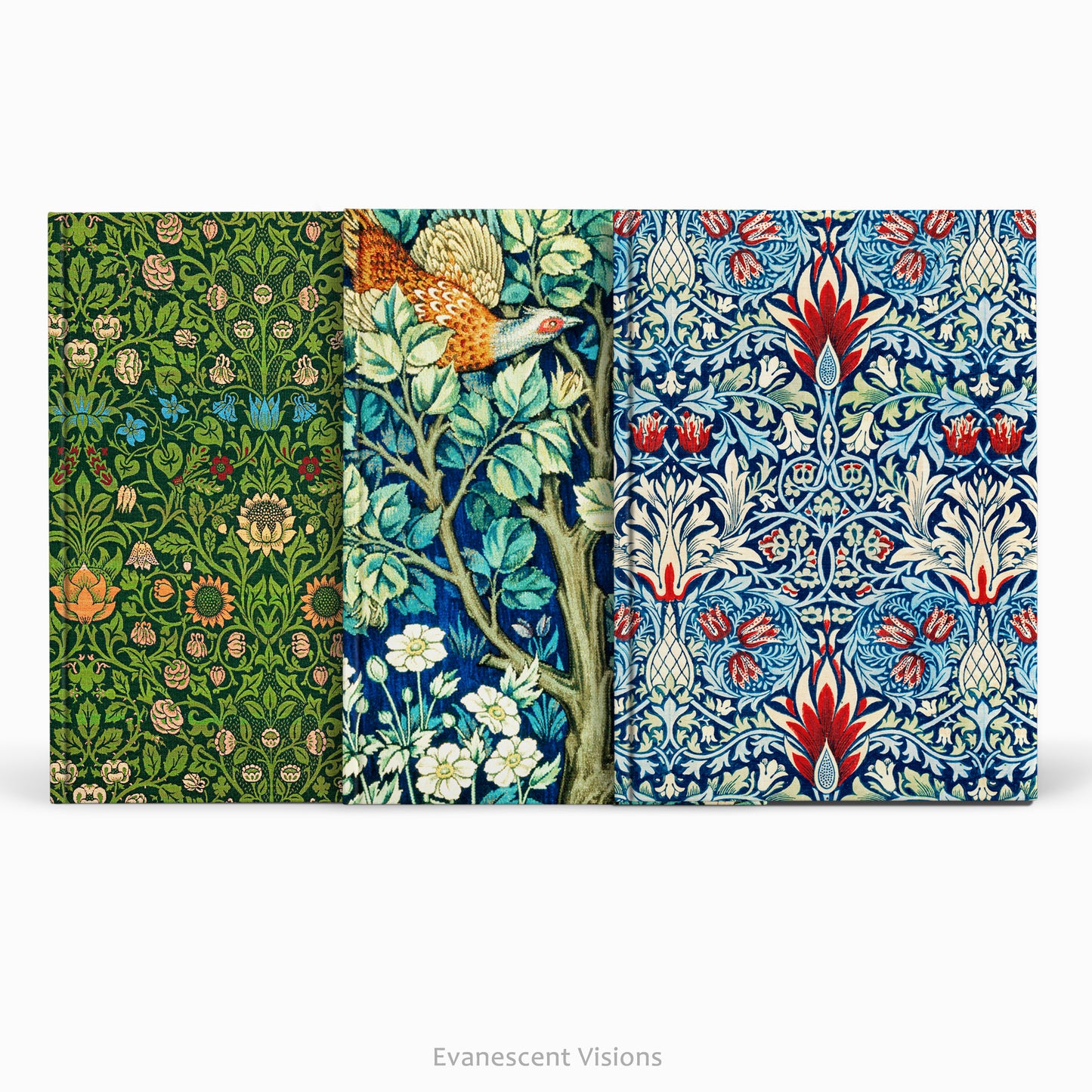 William Morris Patterned Hardcover Notebook