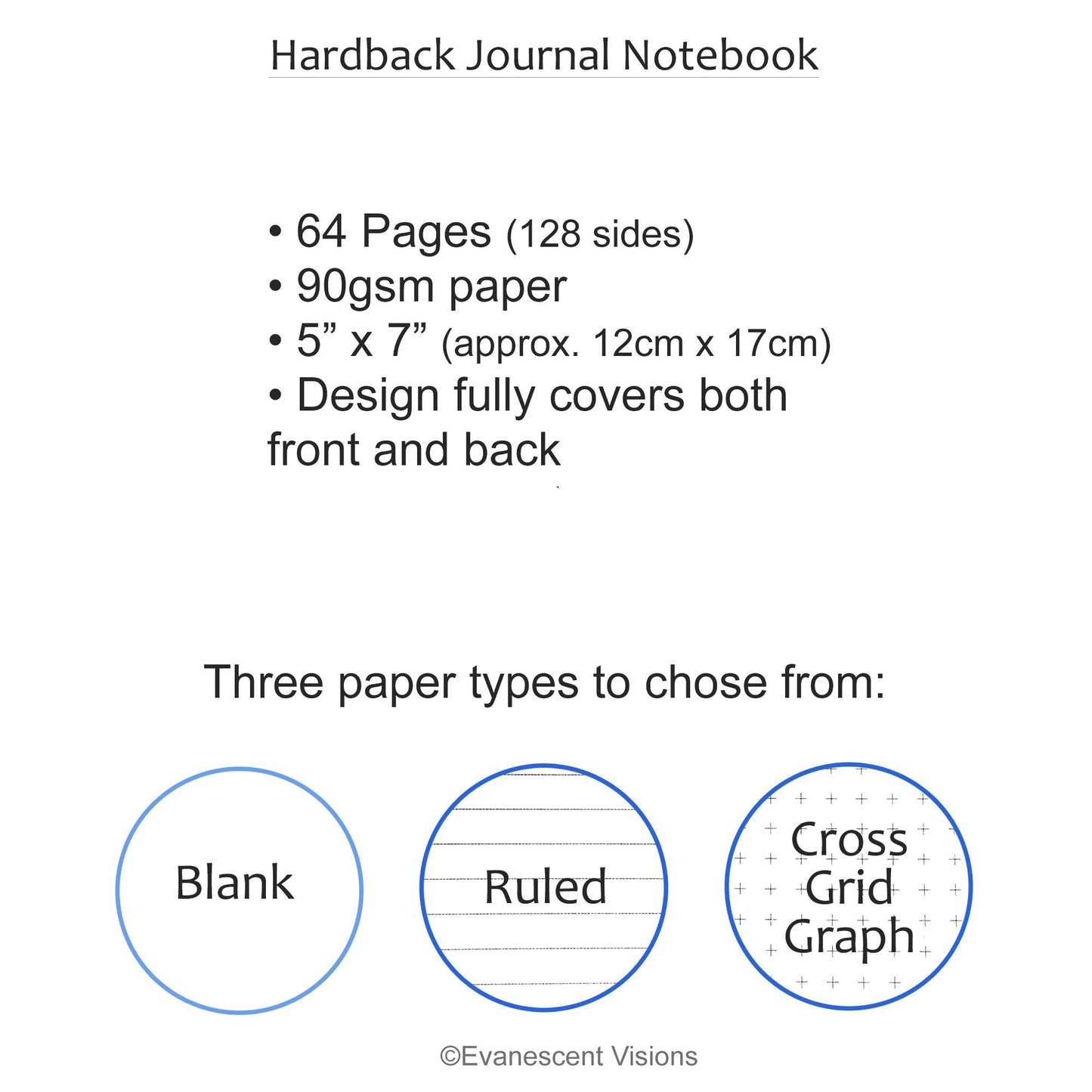 William Morris Cock Pheasant Hardcover Notebook product details and paper options
