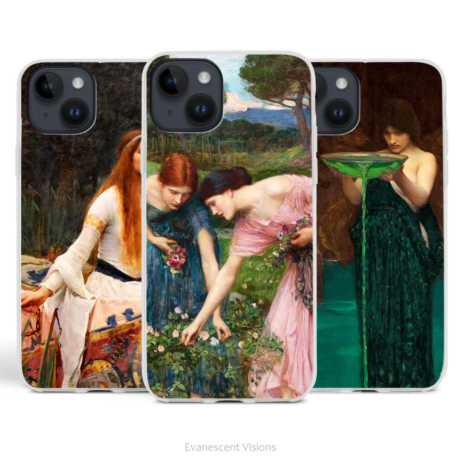 Three Evanescent Visions art phone cases