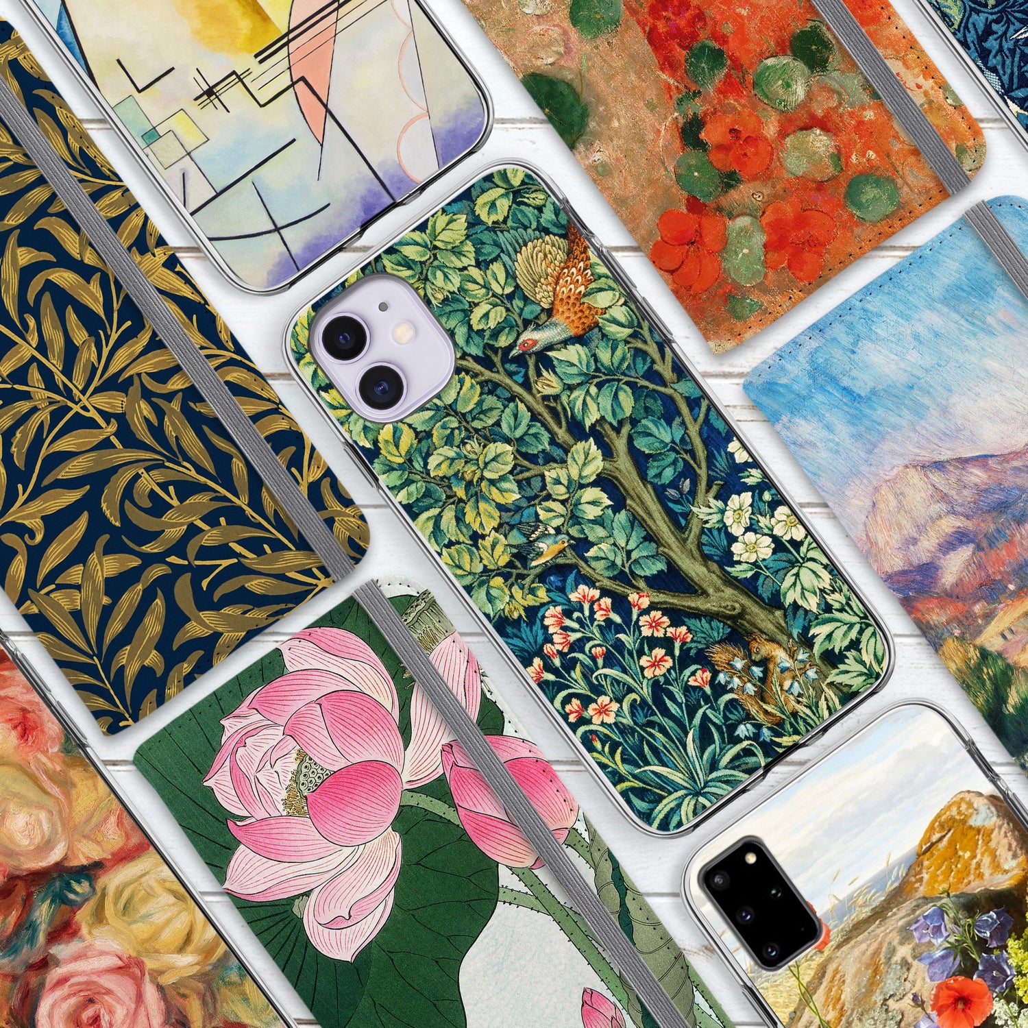 Evanescent Visions apple and samsung phone case collection