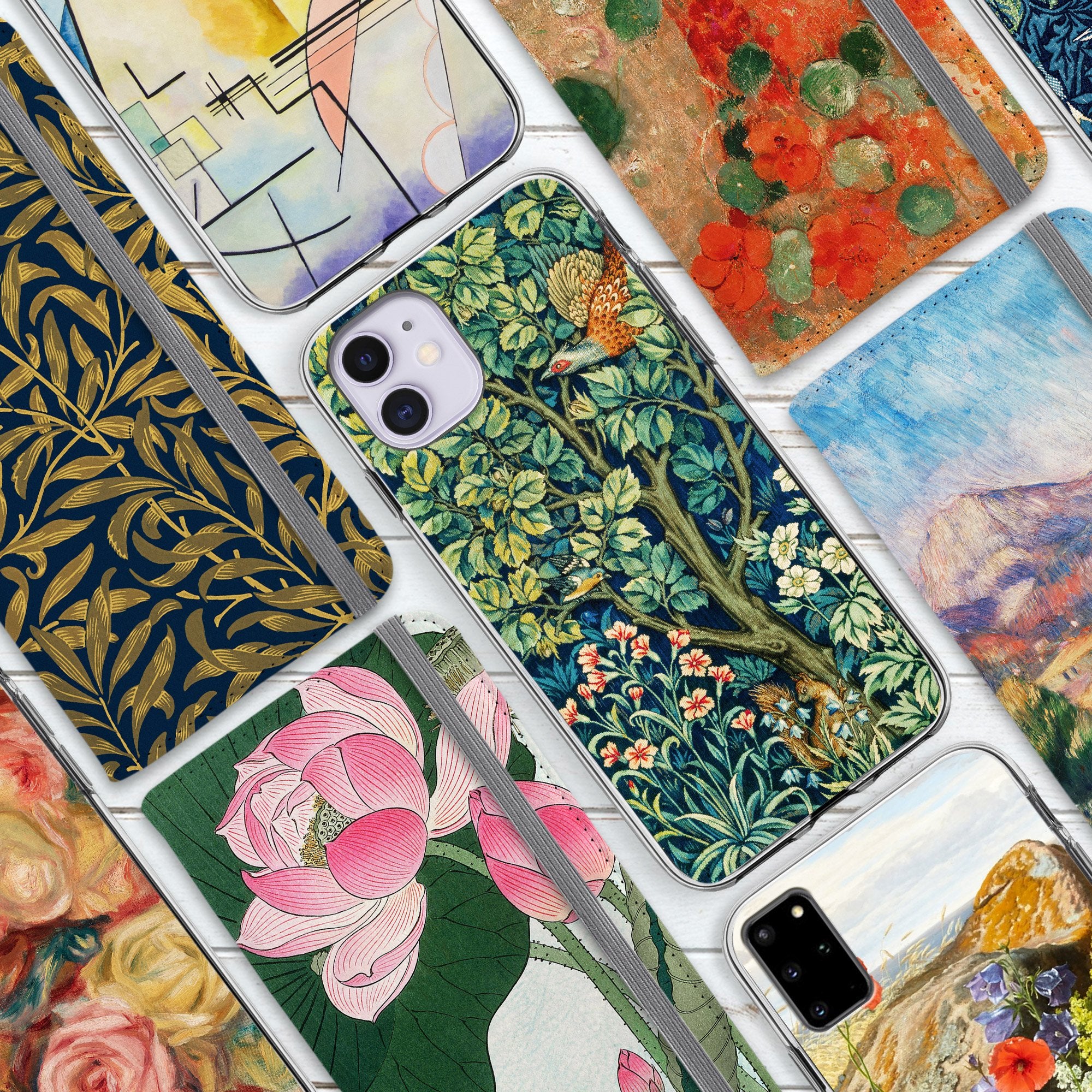 Evanescent Visions apple and samsung phone case collection