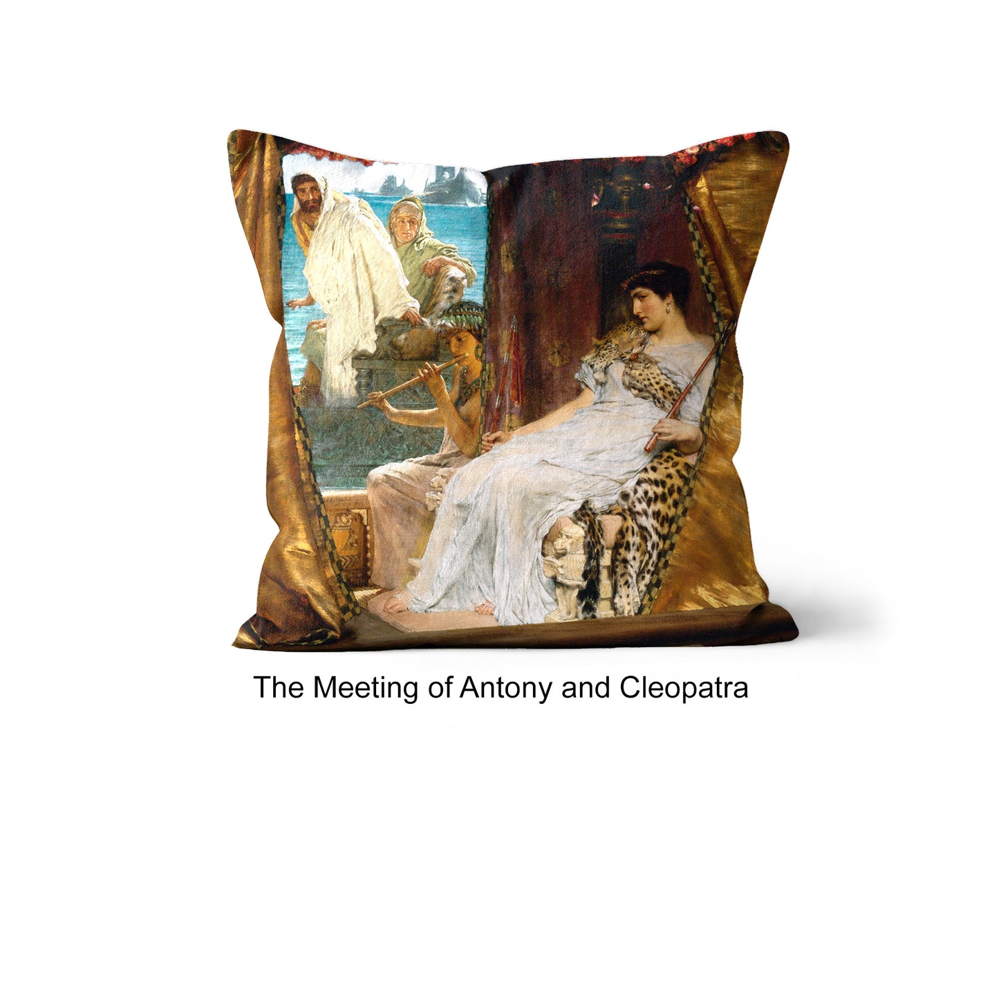 Victorian Fine Art Decorative Cushions, Alma Tadema Art