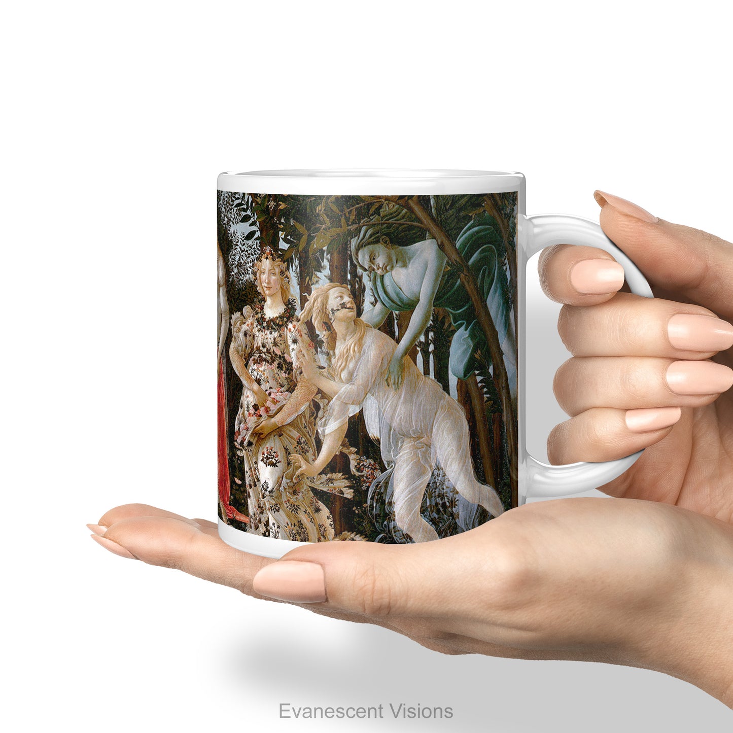 Botticelli Primavera Ceramic Art Mug