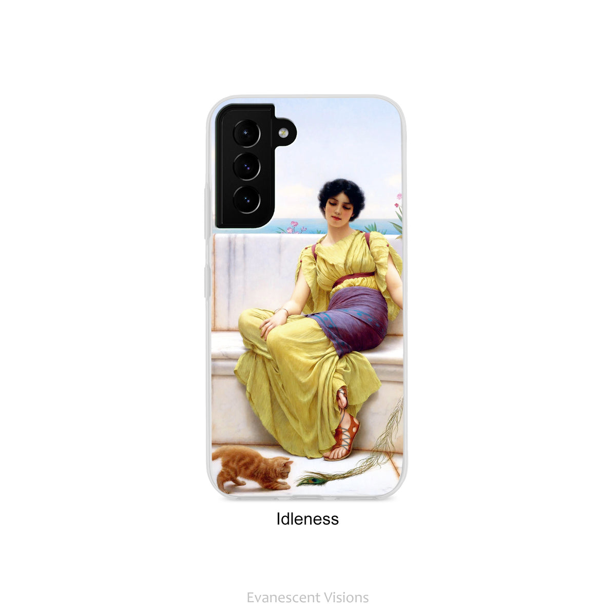 Classical Women Art Phone Case for Samsung Phones, John William Godward Paintings