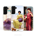 Classical Women Art Phone Case for Samsung Phones, John William Godward Paintings