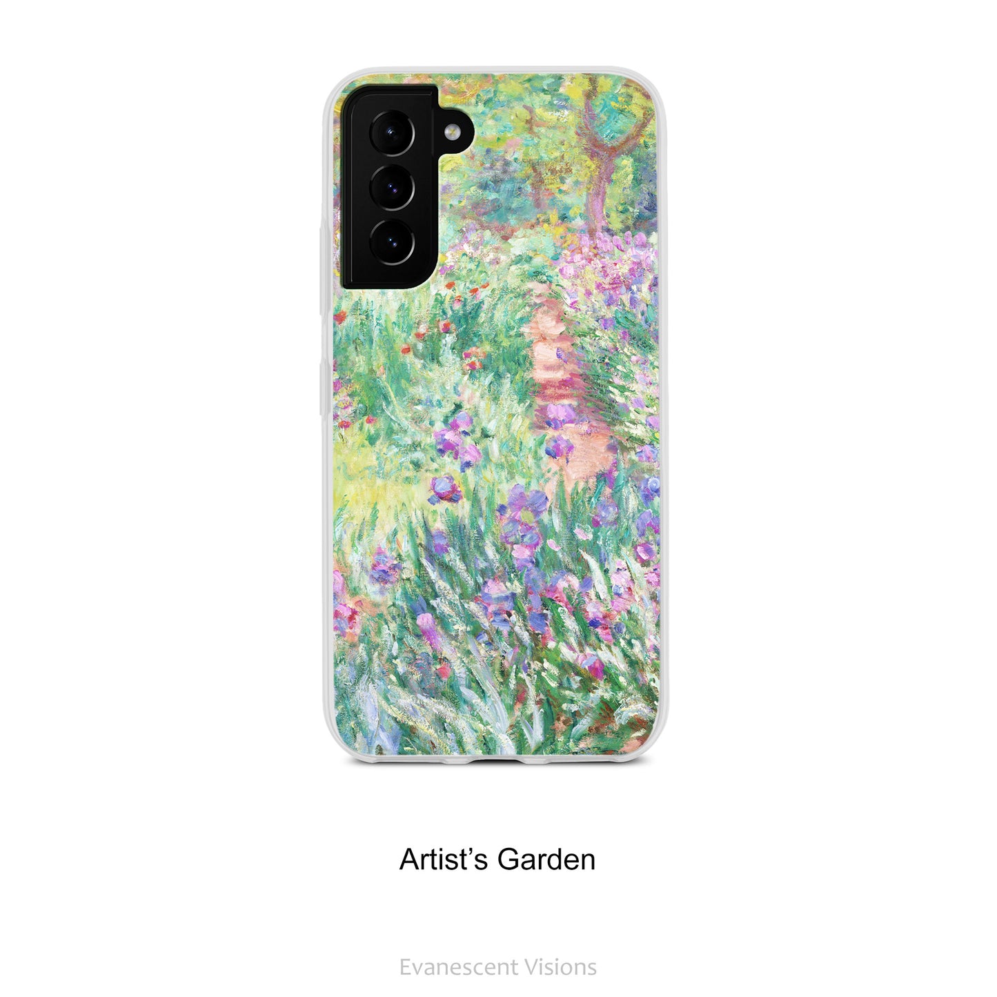 Monet Paintings Art Phone Case for Samsung Phones, Giverny, Vetheuil, Irises