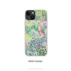Monet Floral Landscapes Art Phone Case for iPhones, Protective Flexible Case