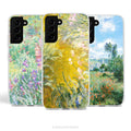 Monet Floral Landscapes Art Phone Case for Samsung Phones, Slim Flexible Case
