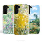 Monet Floral Landscapes Art Phone Case for Samsung Phones, Slim Flexible Case