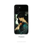 Rossetti Women Pre-Raphaelite Art Phone Case for Samsung Phones, Slim Flexible Case