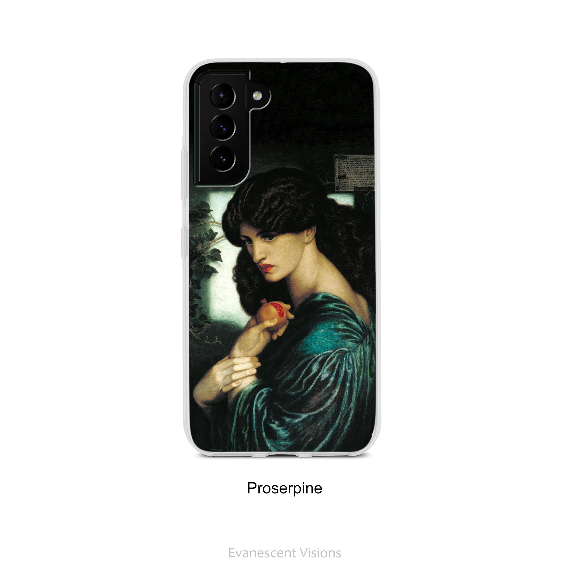 Rossetti Women Pre-Raphaelite Art Phone Case for Samsung Phones, Slim Flexible Case
