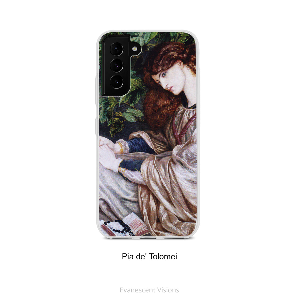 Rossetti Women Pre-Raphaelite Art Phone Case for Samsung Phones, Slim Flexible Case
