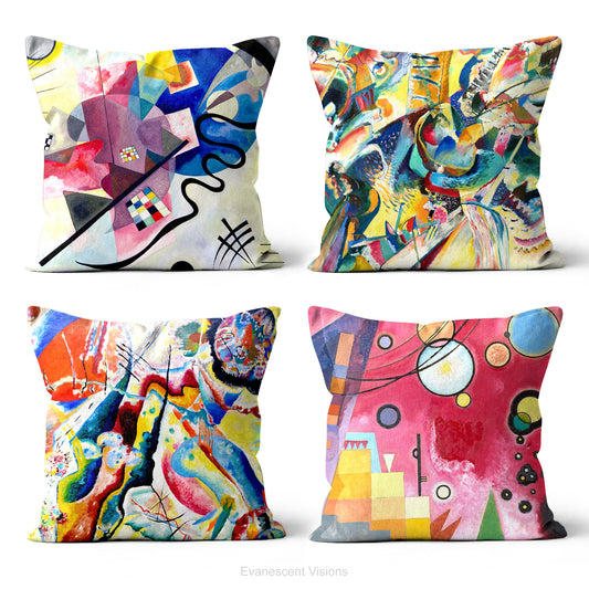 Wassily Kandinsky Abstract Art Cushions