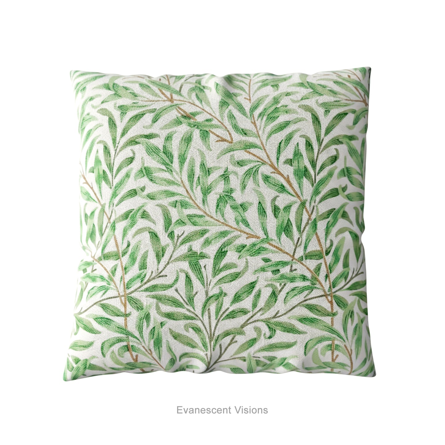 William Morris Willow Bough Patterned Cushion