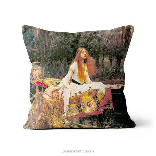 John William Waterhouse Decorative Art Cushions, Miranda, Lady of Shalott, Ulysses