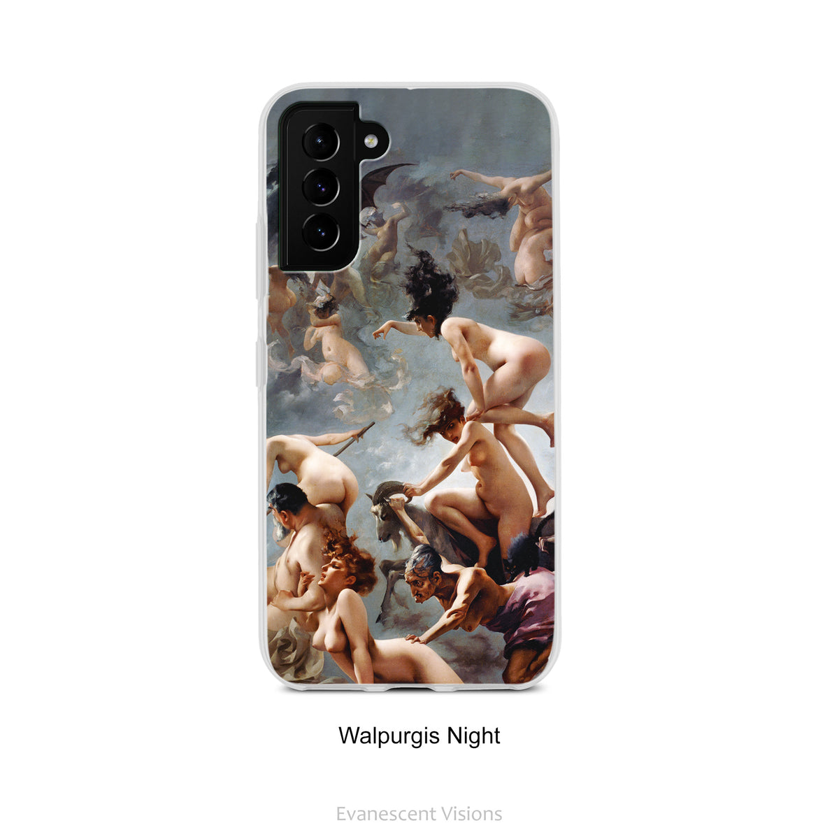 Witchy Art Phone Cases for Samsung Phones, Flexible Protective Case