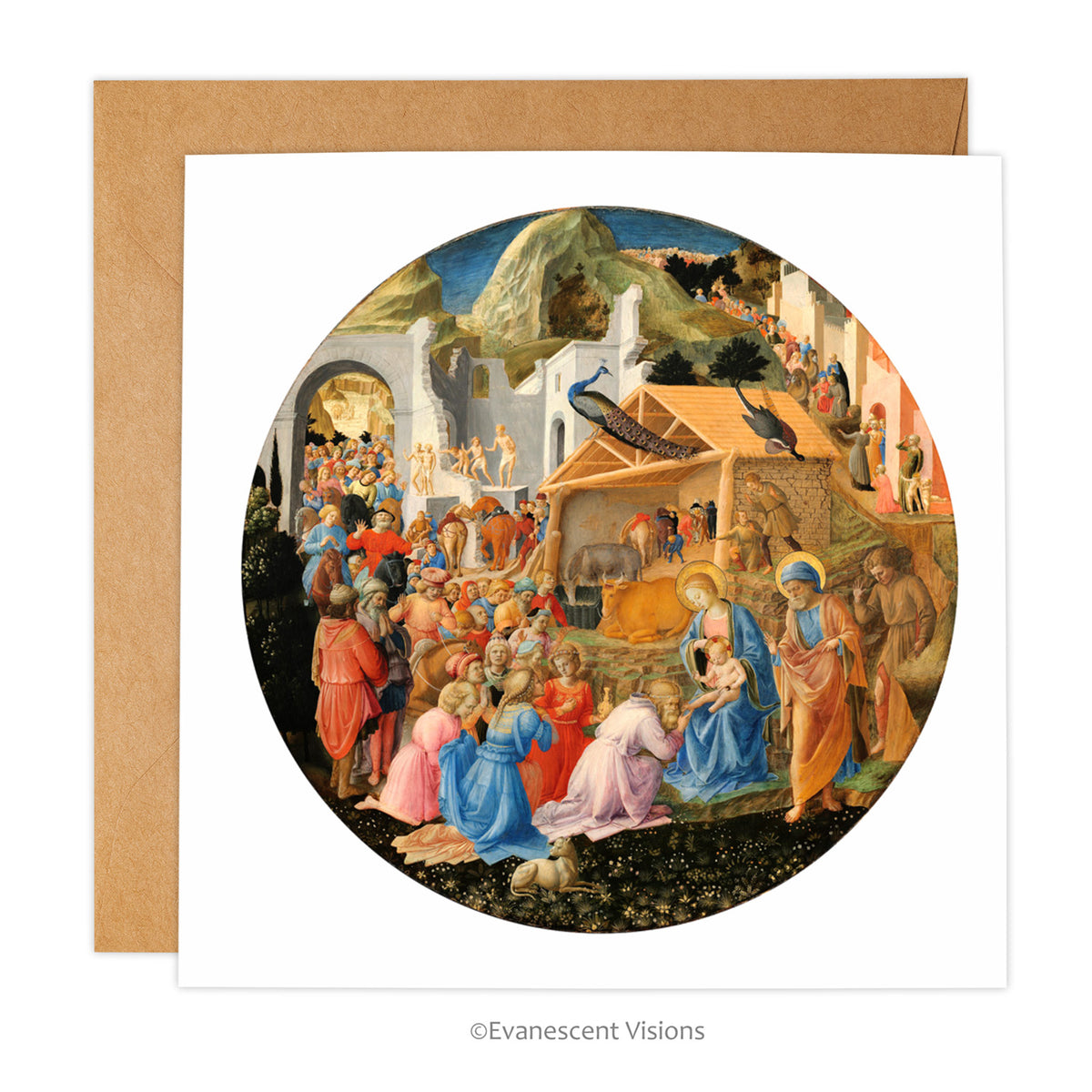 Adoration of the Magi Christmas Card