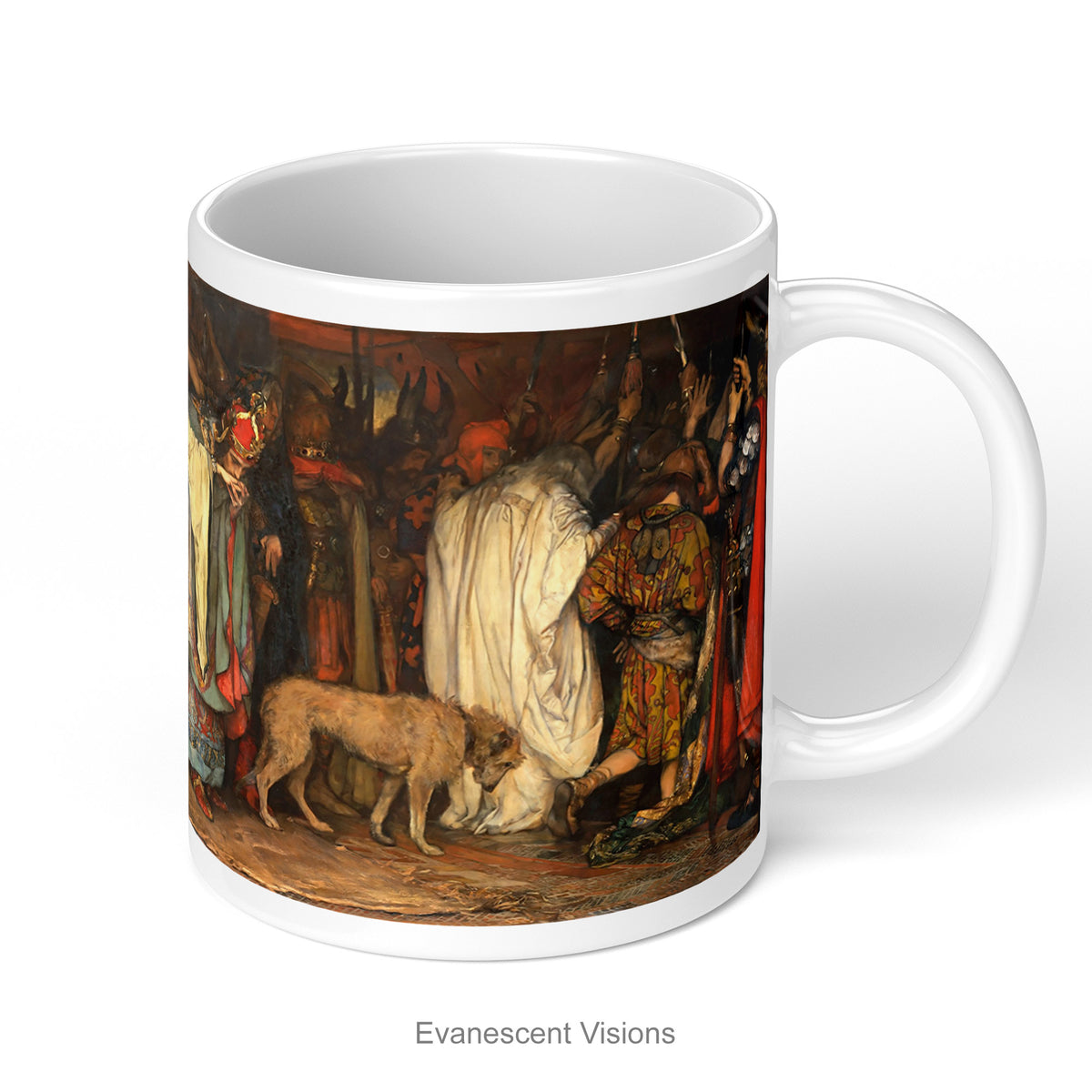 King Lear Art Mug, Austin Abbey