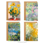 Monet Landscapes, Gardens and Flowers Art Cards, Personalised or Blank