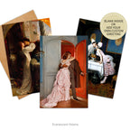 The Kiss Romantic Valentine's Day or Anniversary Fine Art Cards Personalised or Blank 