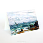 Knutson Helsinki Nautical Boating Art Card 