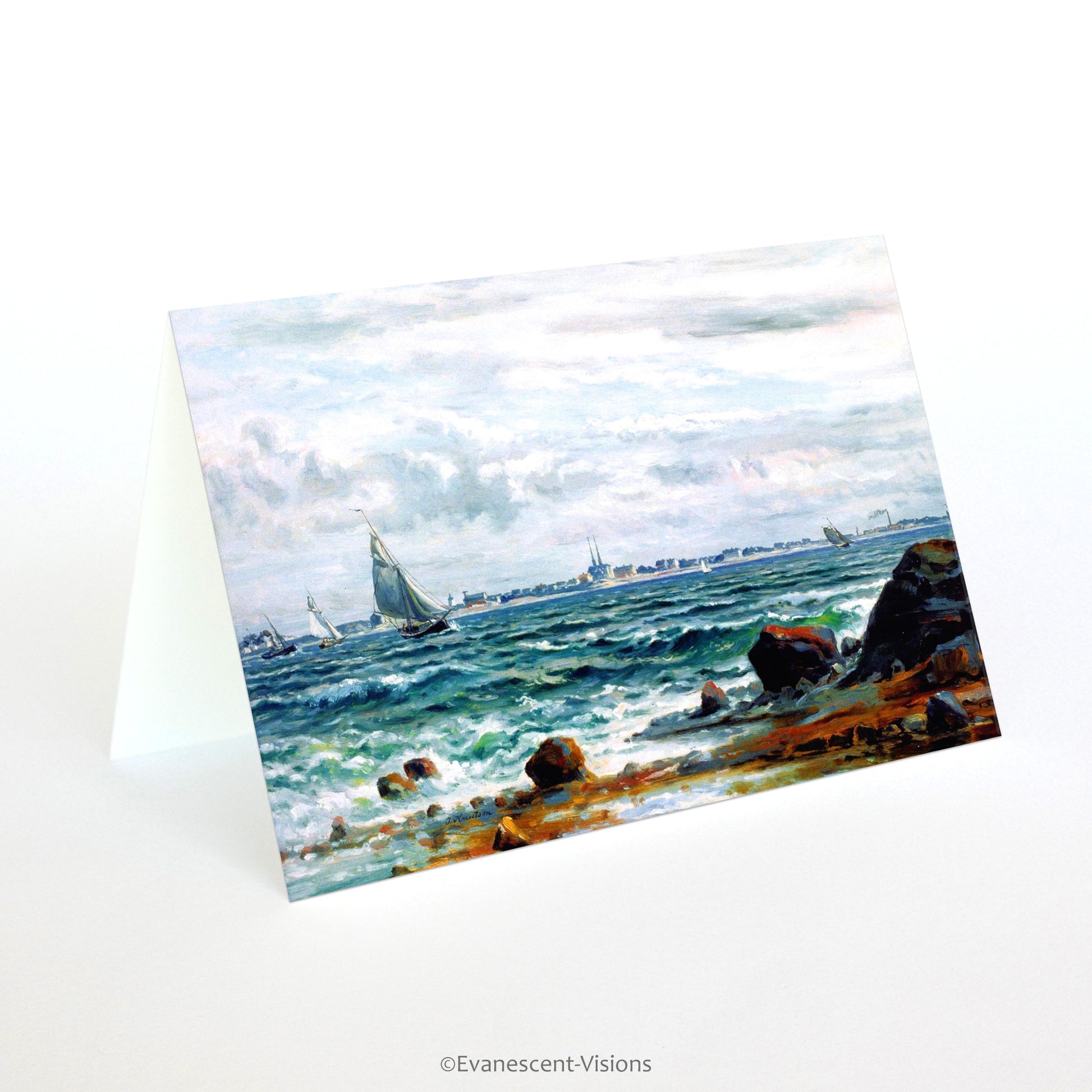 Knutson Helsinki Nautical Boating Art Card 