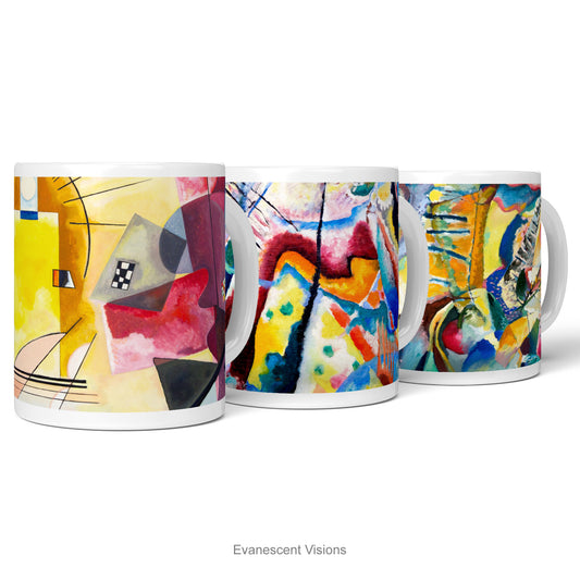 Kandinsky Abstract Art Mugs