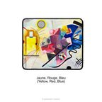 Kandinsky Jaune, Rougem, Bleu  Mouse Mat,