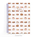 Mrs Beeton Victorian Cakes Patterned Spiral Bound Recipe Notebook