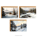 Fine Art Snow Scene Landscapes Christmas Cards