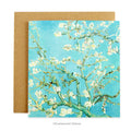 Van Gogh Almond Blossom Fine Art Greeting Card with envelope