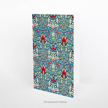 William Morris 'Snakeshead' Greeting Card