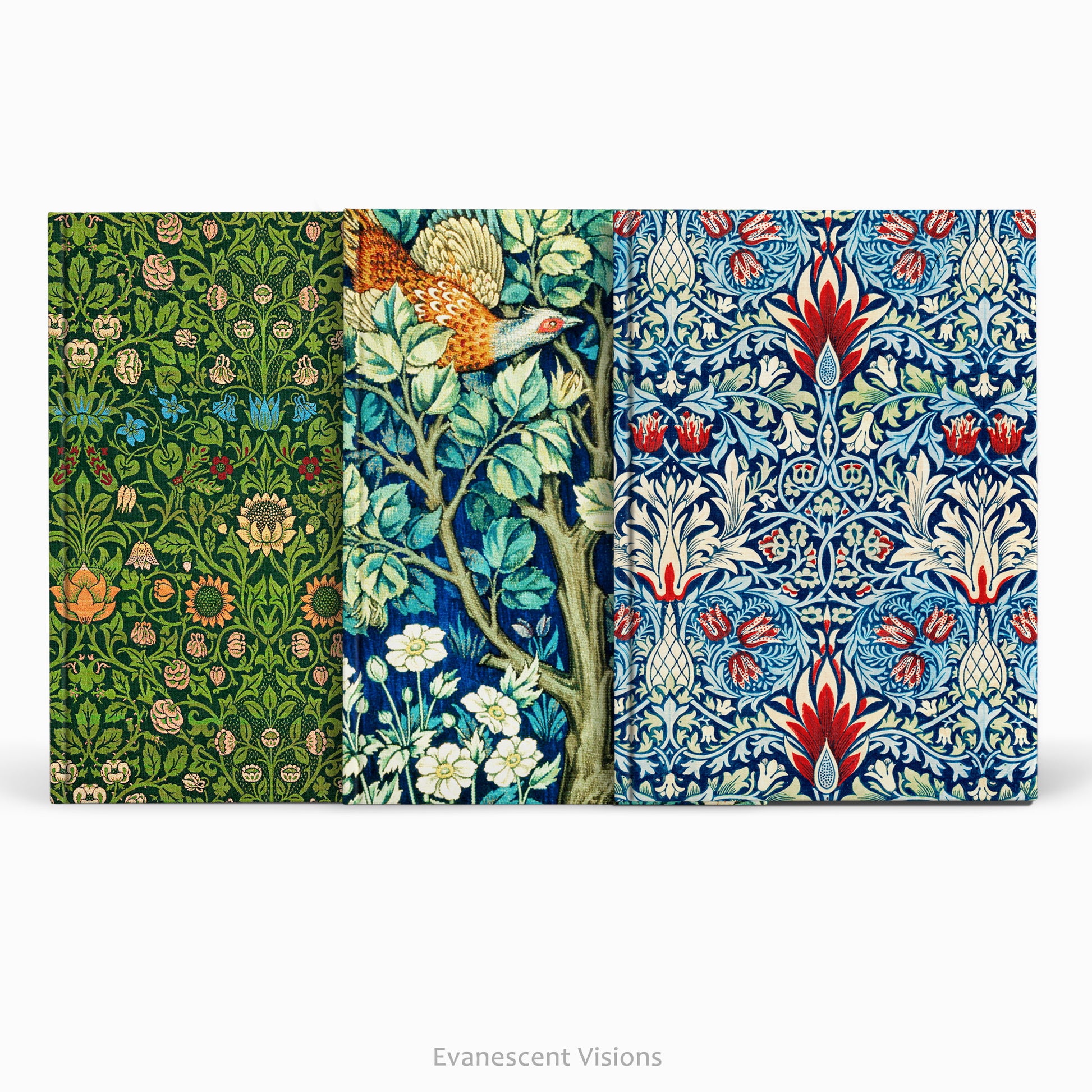 William Morris Patterned Hardcover Notebook